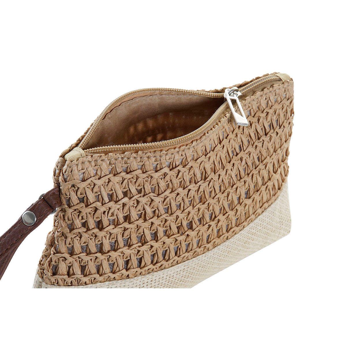 DKD Home Decor Fibre Sárga Kék Fehér Piros Bézs Piperetáska (4 db)-3