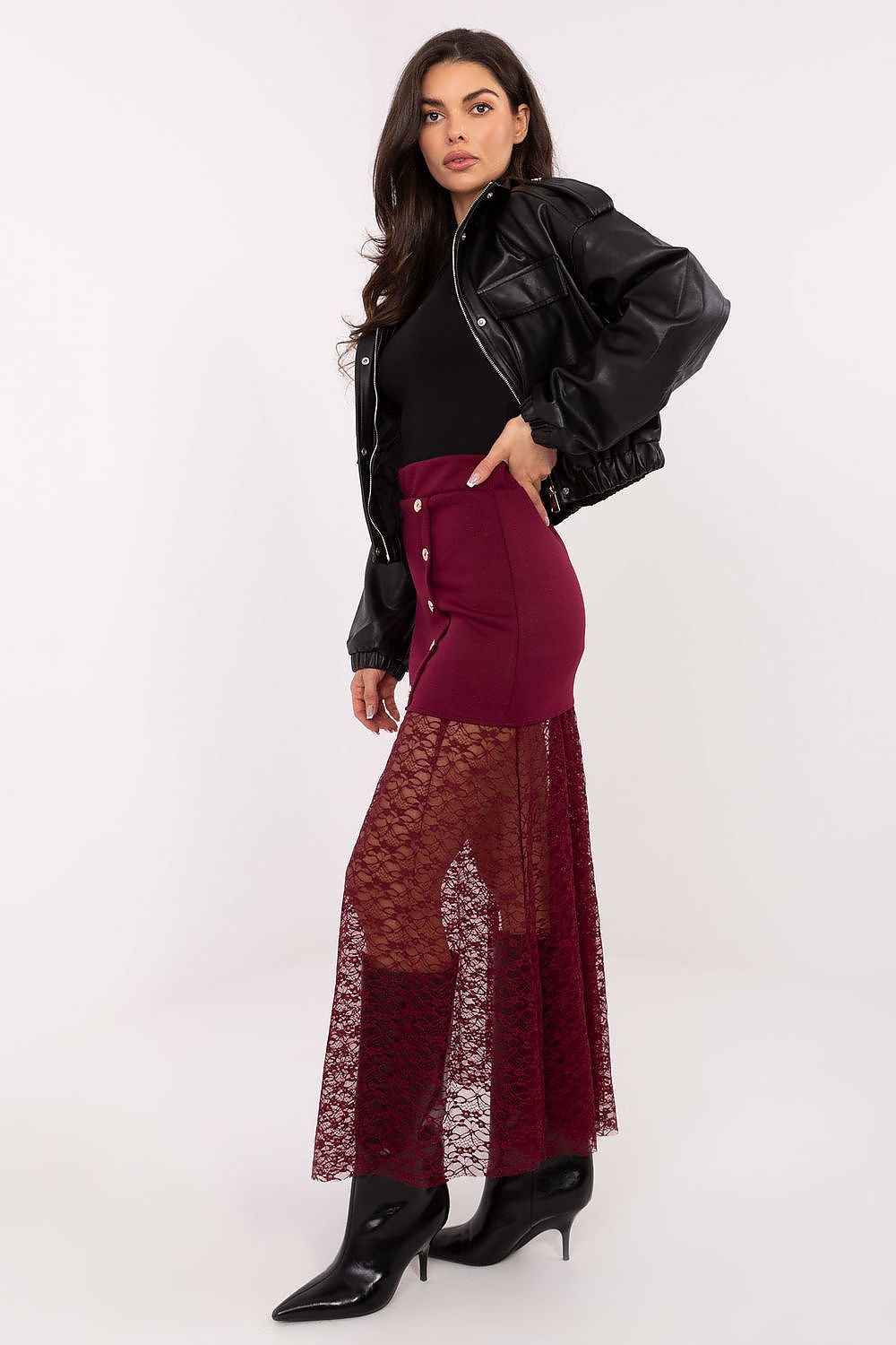  Csipkés szoknya model 221593 Italy Moda 